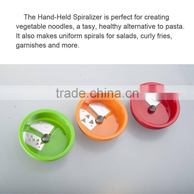 2017 New arrived 3 blade hand-held vegetable slicer