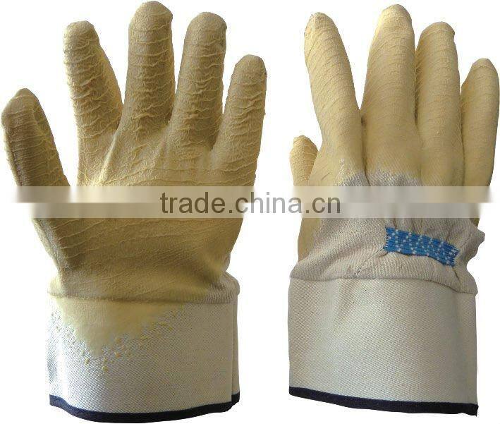 sunnyhope long safety cuff latex gloves for working,mechanic gloves