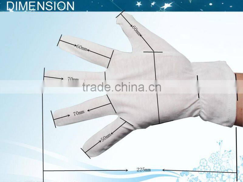 Breathable cotton gloves