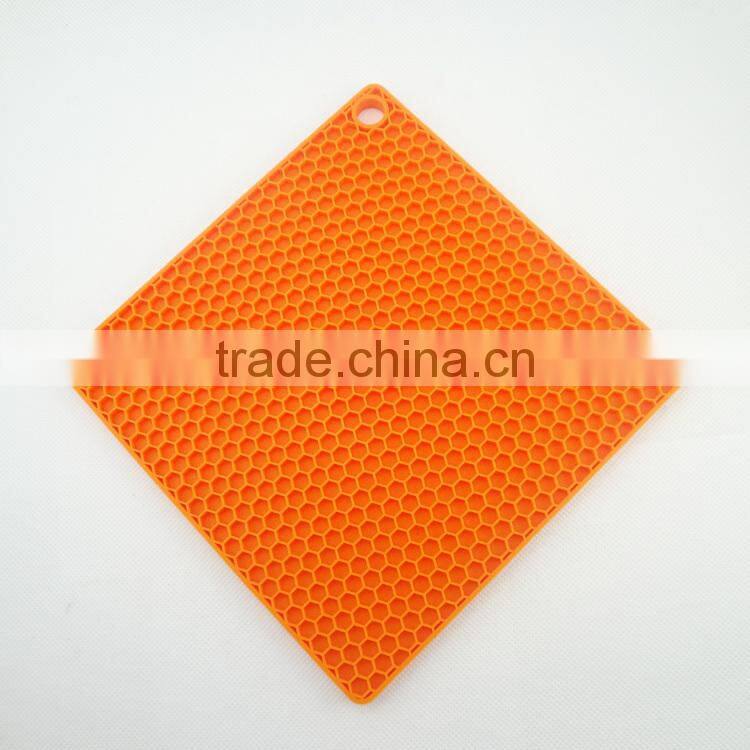 Eco-Friendly Square Silicone Cellular Place Mats