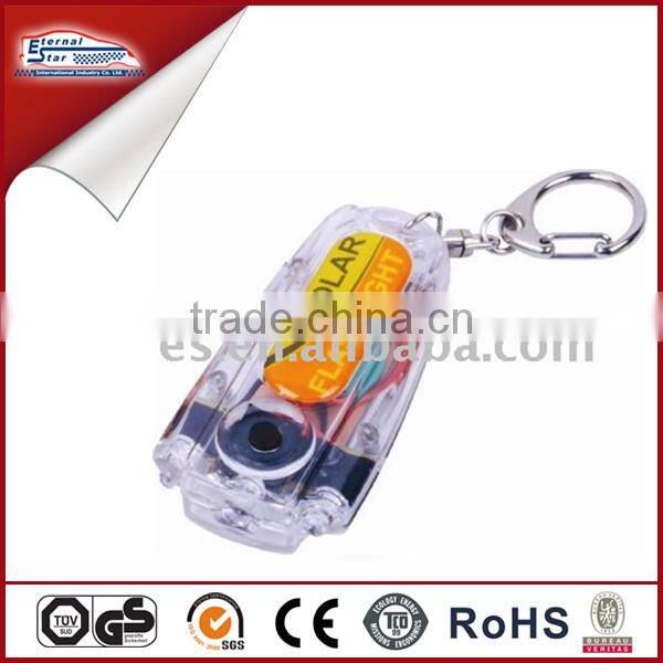 Solar light,solar flashlight with keychain