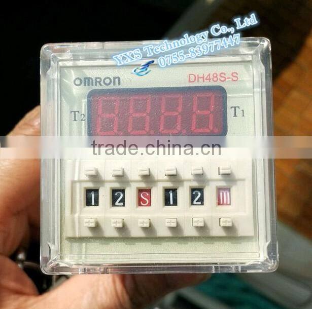 Timer Relay DH48S-S DC/AC12V DC/AC24V AC110V AC220V AC380V Programmable Delay Relay with socket base