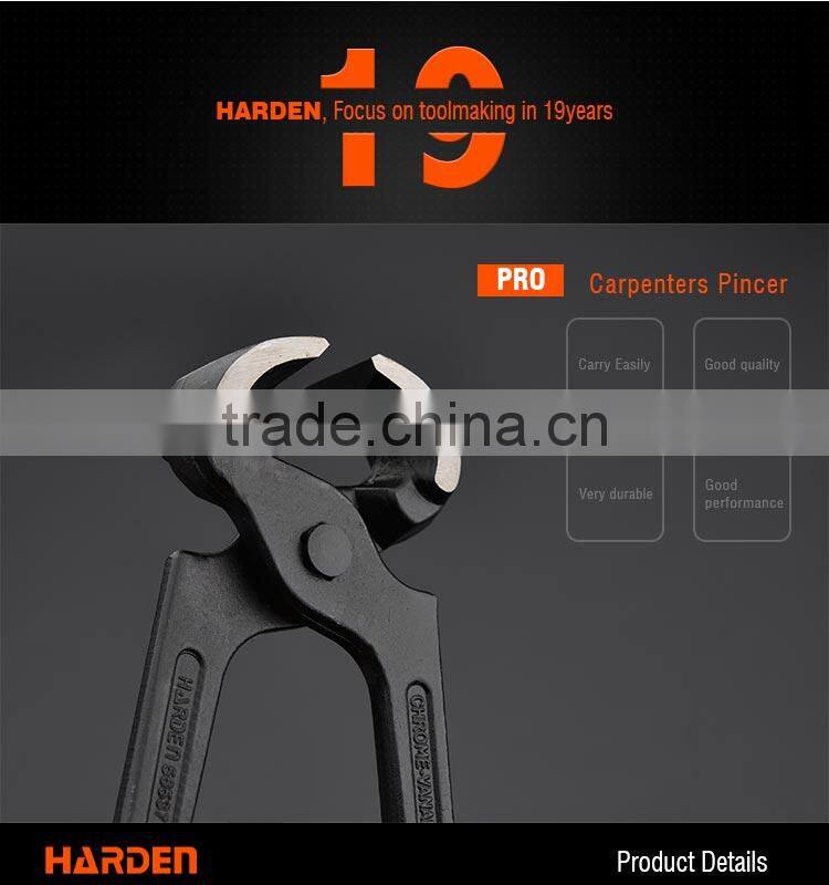 Professional 200mm Chrome Vanadium Carpenters Pincer