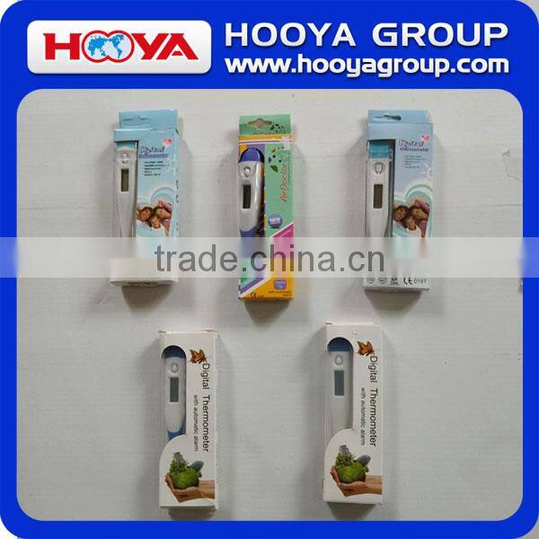 electronic digital thermometer with waterproof flexible instant reading optional
