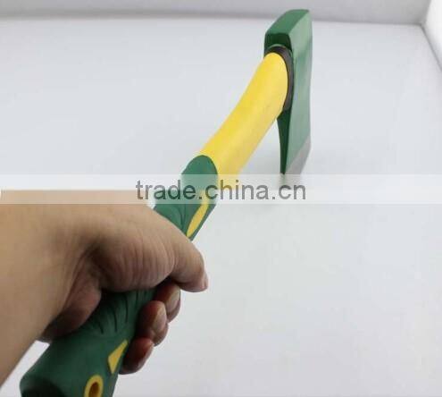 BERRYLION 1.5LB drop forged sharp blade axe with rubber handle