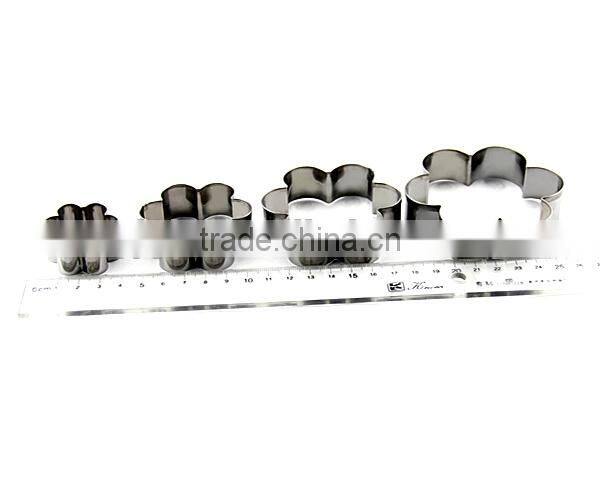 new come cake decorating tools Daisy flower cookie cutter set 100% food grade wholesale baking tools