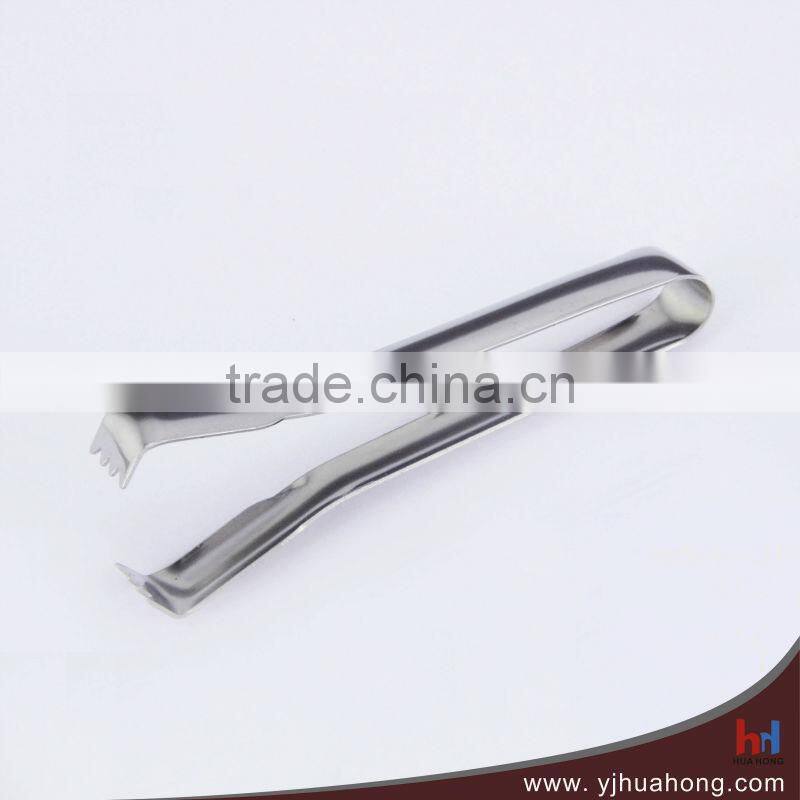 Stainless Steel Wine&Bar Ice Tongs, Ice Cube Tongs HT-SS25