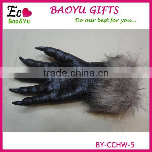 Halloween gifts , Gloves Of Halloween Costume Party Prop ,Imitation Wolf Gloves