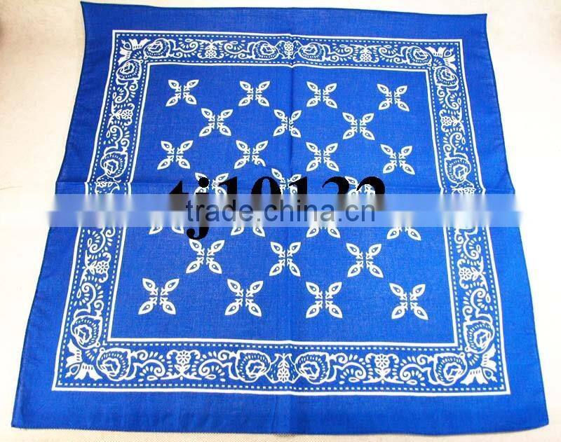 Cheap wholesale promotional 50*50cm custom printed bandana