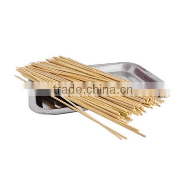 Manufacturer disposable thin bbq 50cm bamboo skewer