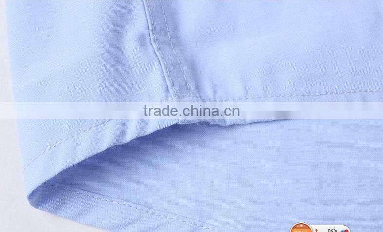 2016 New Fashion Men Shirt Long Sleeve Slim Fit Solid Color High Quality Dress Shirts