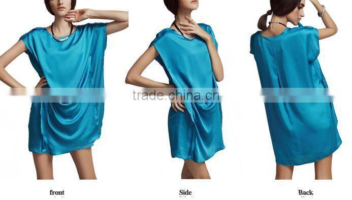 Wholesale fancy ladies tops new designs plus size batwing sleeves fancy ladies tops latest design