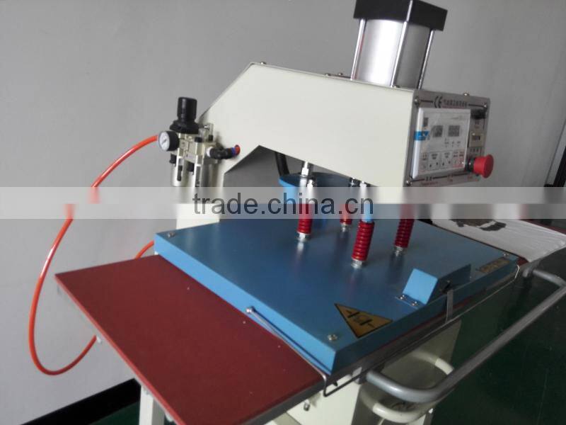 Pneumatic heat vinyl press machine