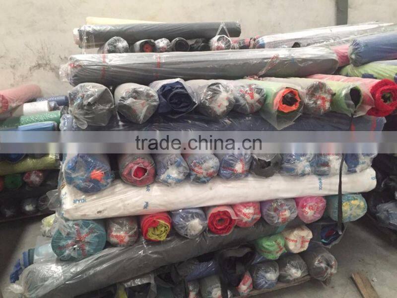 PVC Coated Fabric Stock Lot For Bags and Luggage, Polyester Oxford Fabric Stock Lot