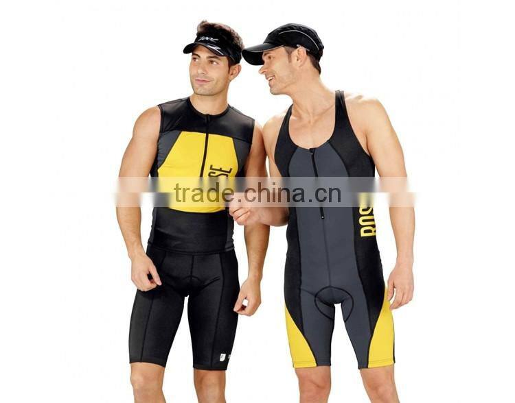 high quality one piece tri suits with sublimation printing, quick dry lycra material for mens tri suit