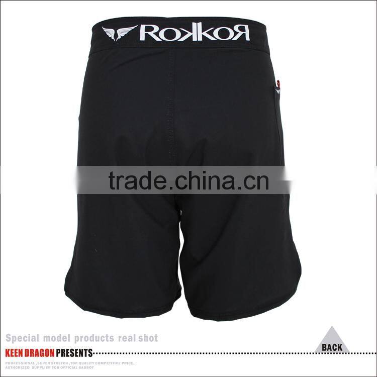 Best Quality Boxing Shorts Four Way Stretch Plain Shorts Man Kickboxing shorts