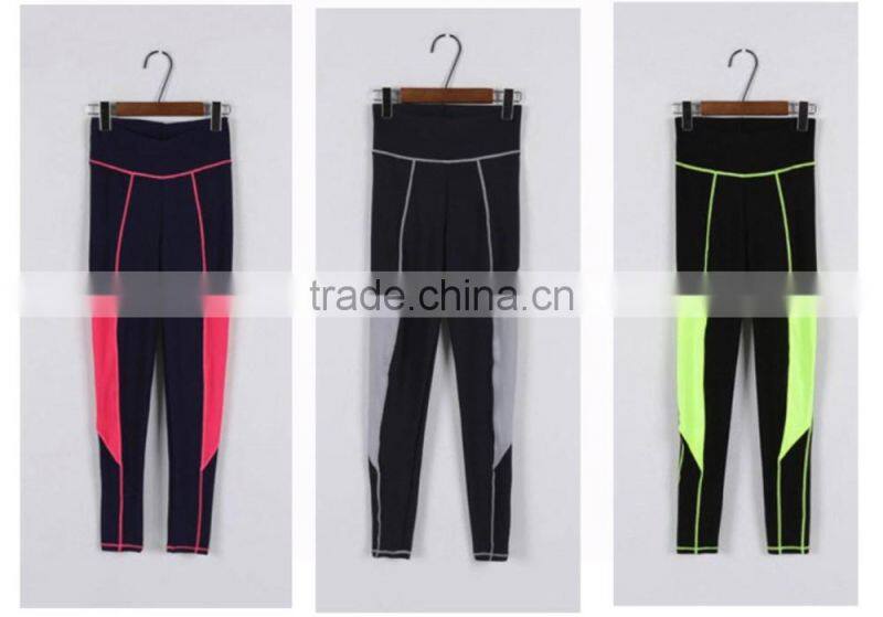 2016 New Women Tight Colorful Girls Wearing Jogger Pants Yoga Pants