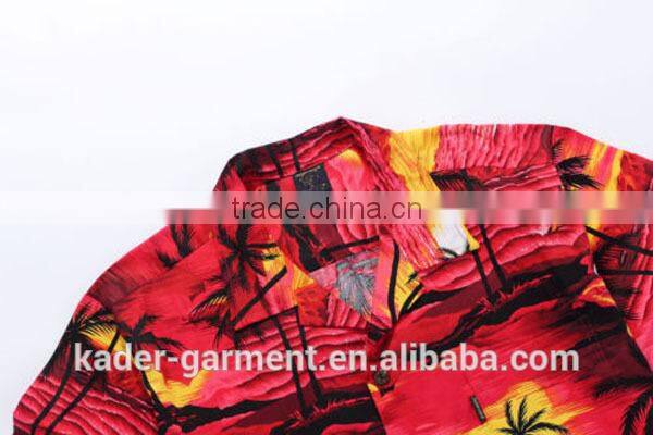 Tropical Beach Shirt for Men Hawaiian Beach Shirt Casual Beach Shirt