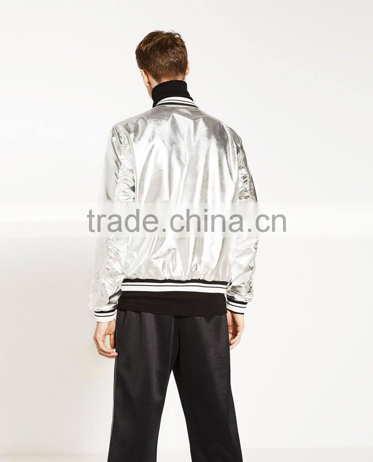 Wholesale classic jacket for men and women nylon custom bomber jacket