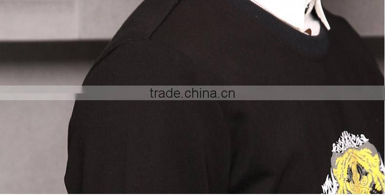 2015 Young men's leisure sets round collar hoodies/sweatshirts