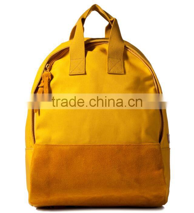Promotion canvas backpack canvas school bag for girls