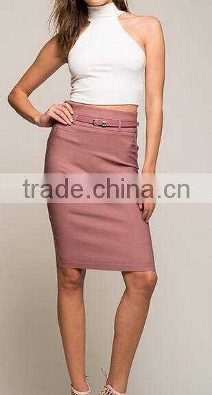 Runwaylover EY2203D 2017 Women High Waist Pencil Skirt For Office Lady
