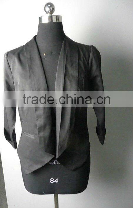 Lady's elegant black business suit women office uniform design 2013 newest style, fashion lady suit office suit workwear uniform