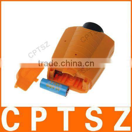 Portable mini ultrasonic distance meter with laser pointer, measuring range 0.91-18m