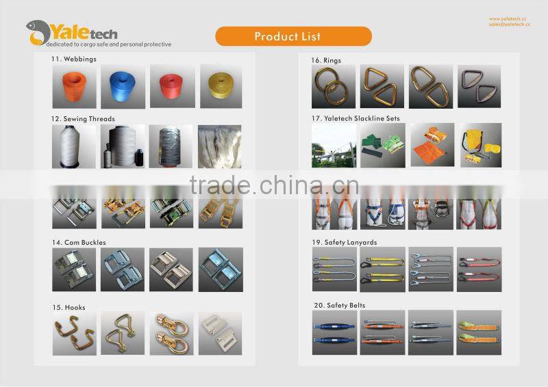 Polyester lashing webbing, lashing straps,woven lashing
