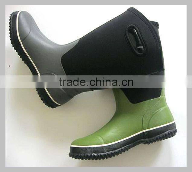neoprene fabric rubber boots