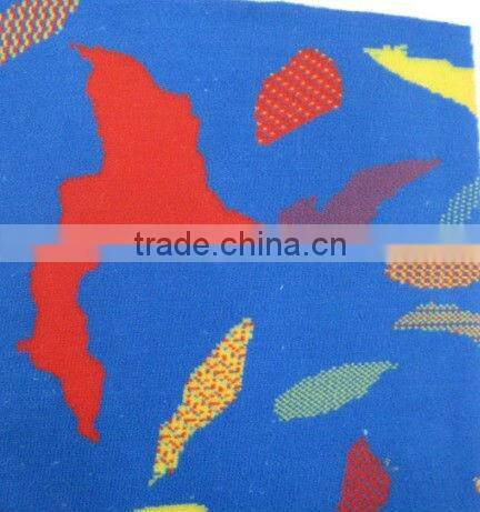 Circle printing seat cover fabric
