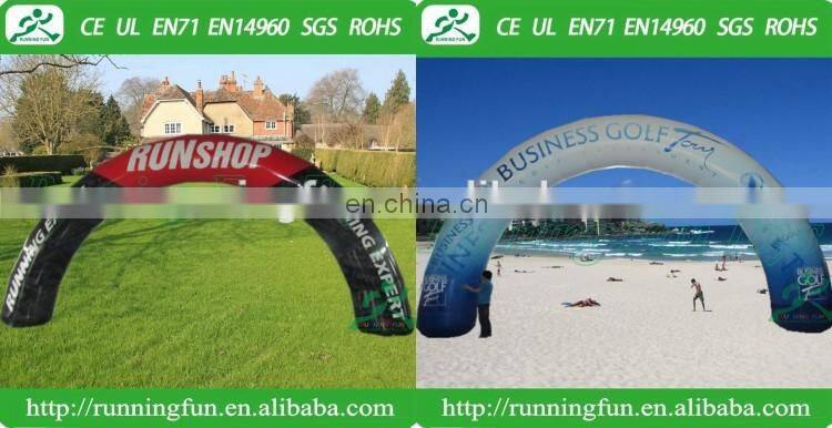 Commercial Portable inflatable arch for race, Inflatable arch for party, inflatable advertising arch
