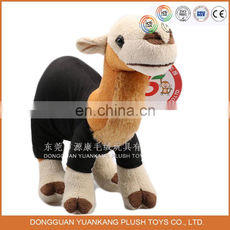 custom plush camel stuffed soft toy for dubai souvenir