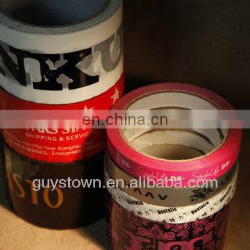custom brand names roll sticker adhesive tape