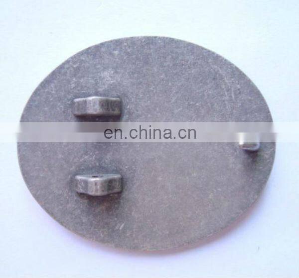 brand new bronze winged skull belt buckle