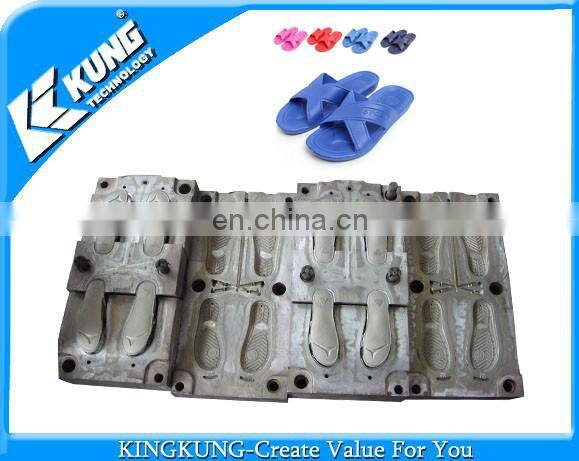 2015 Good design EVA slipper shoes/EVA slipper shoe mould/EVA shoe mould