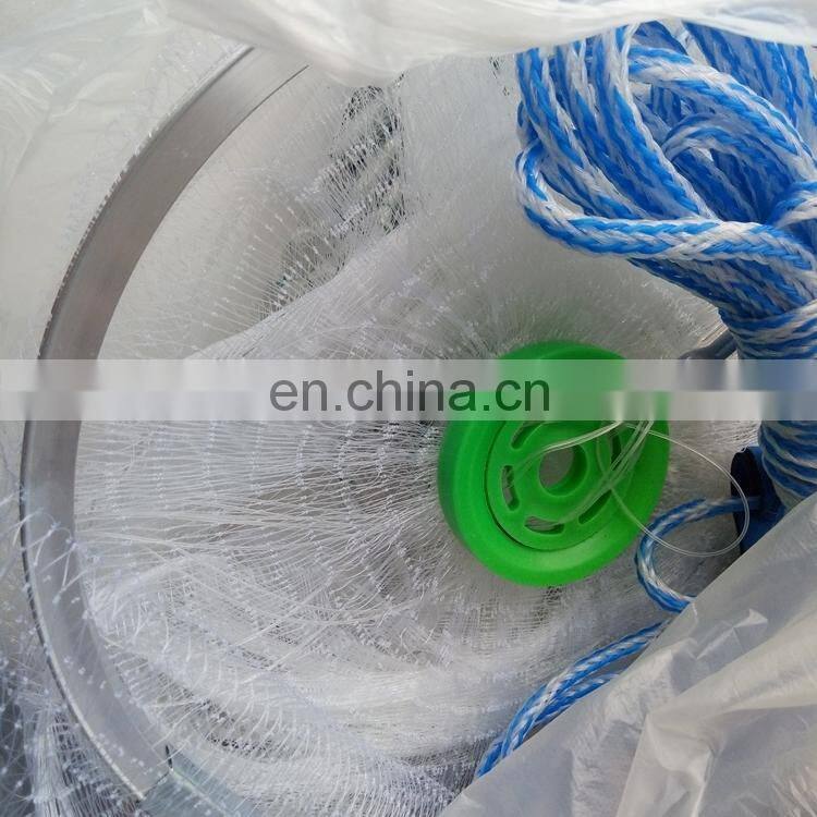 Drawstring Cast Net Commercial Fishing Series Casting Net Hand Throwing Net