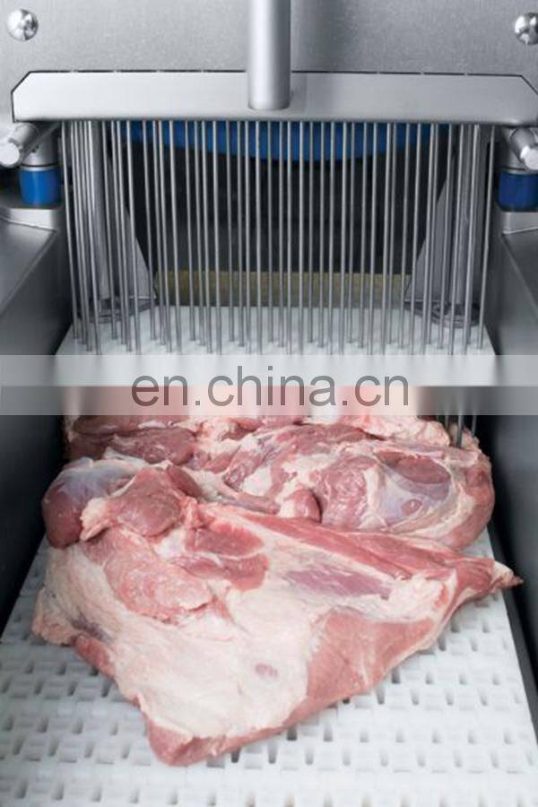 meat machine factory automatic meat injection machine/salt brine injector/poultry saline water injecting machine