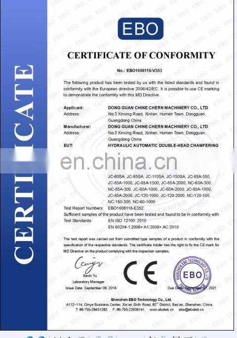 Semi-Automatic Hydraulic Single Head Bending Machine