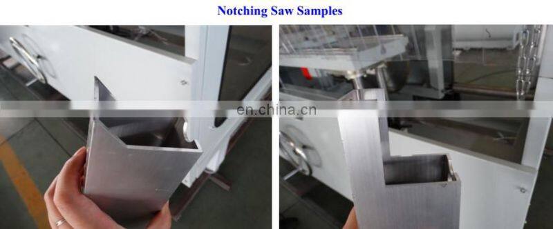 Notching Saw for Aluminum Curtain Wall Profile