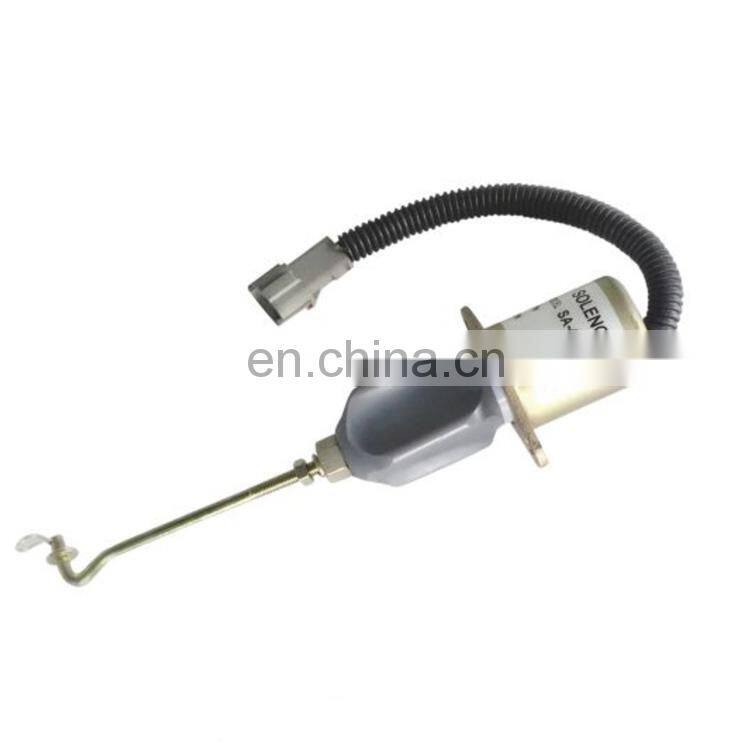 Fuel Shutdown Flameout Solenoid Valve 1752ES SA-4014-12 SA-4014-24 DC24V for S4Q S4S S6S Genset Engine Aftermarket Parts LH-B052