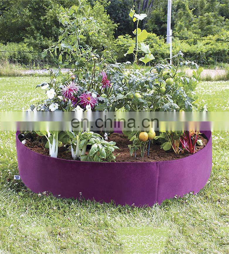 Agricultural 3 gallon potato growing bag felt planter bag