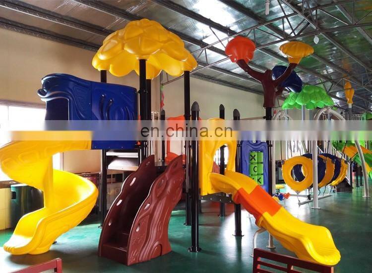 Enjoyable outdoor wooden playground for children