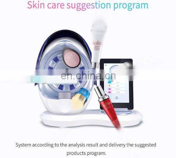 Newest Multi-languages Auto-analysis 10 Mega Pixels Beauty Skin Moisture Analyzer