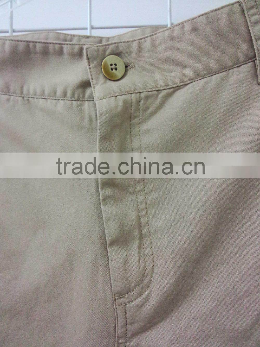 OEM men's cotton chino pants/high quality winter trousers for men