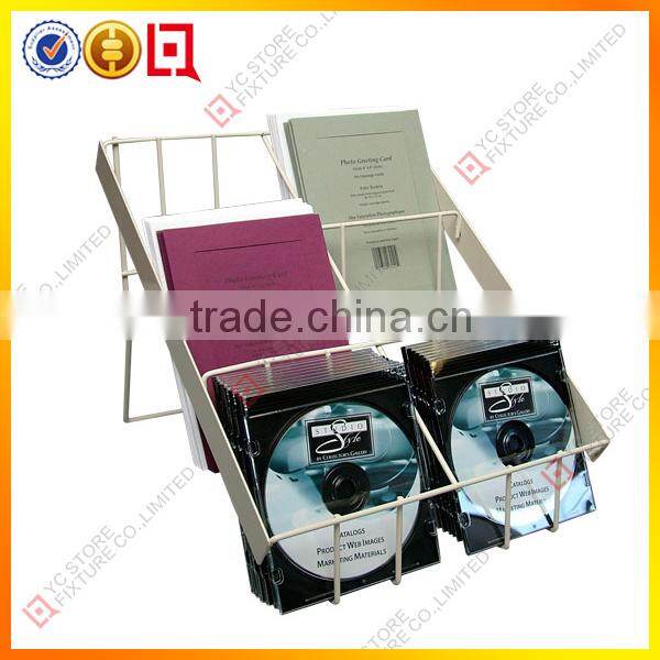 Wire metal greeting card display racks