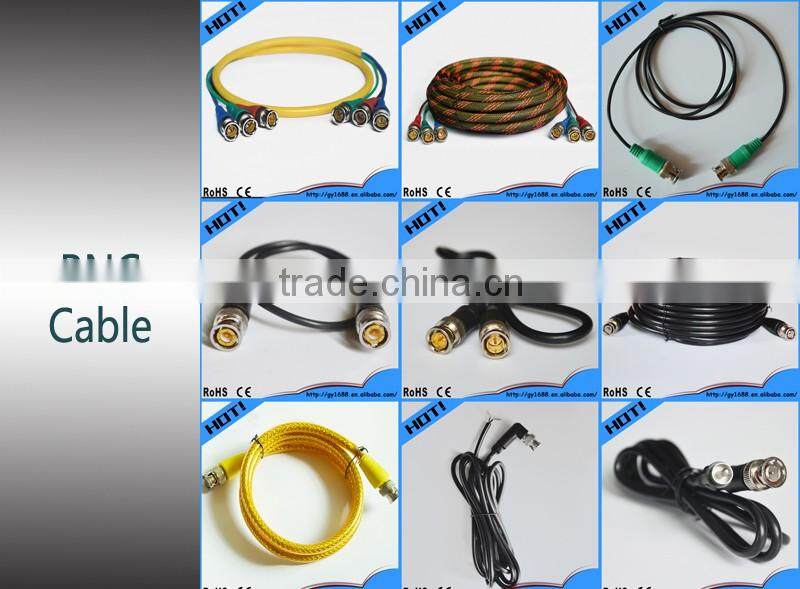 rf type bnc rca audio jack cable,av extension cable 5m