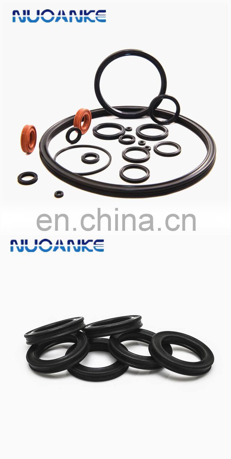 Good Quality NBR FKM Rubber Quad-ring High temperature resistance X Ring Quad Ring For Sale