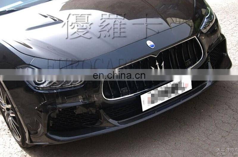 Masera Ghibli to ASPEC style body kit 2011y~ FRP and carbon fiber material front lip side skirts diffuser hood trunk spoiler