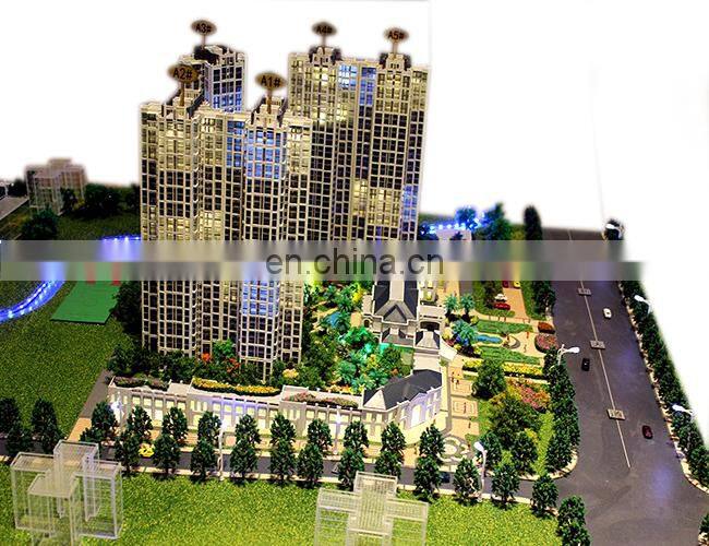 Miniature staircase and architectural models 3d printed house model